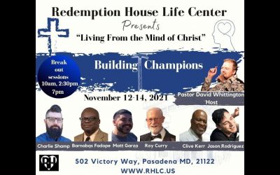 Building Champions Men’s Conference 2021 Friday November 12, 2021 7:00pm