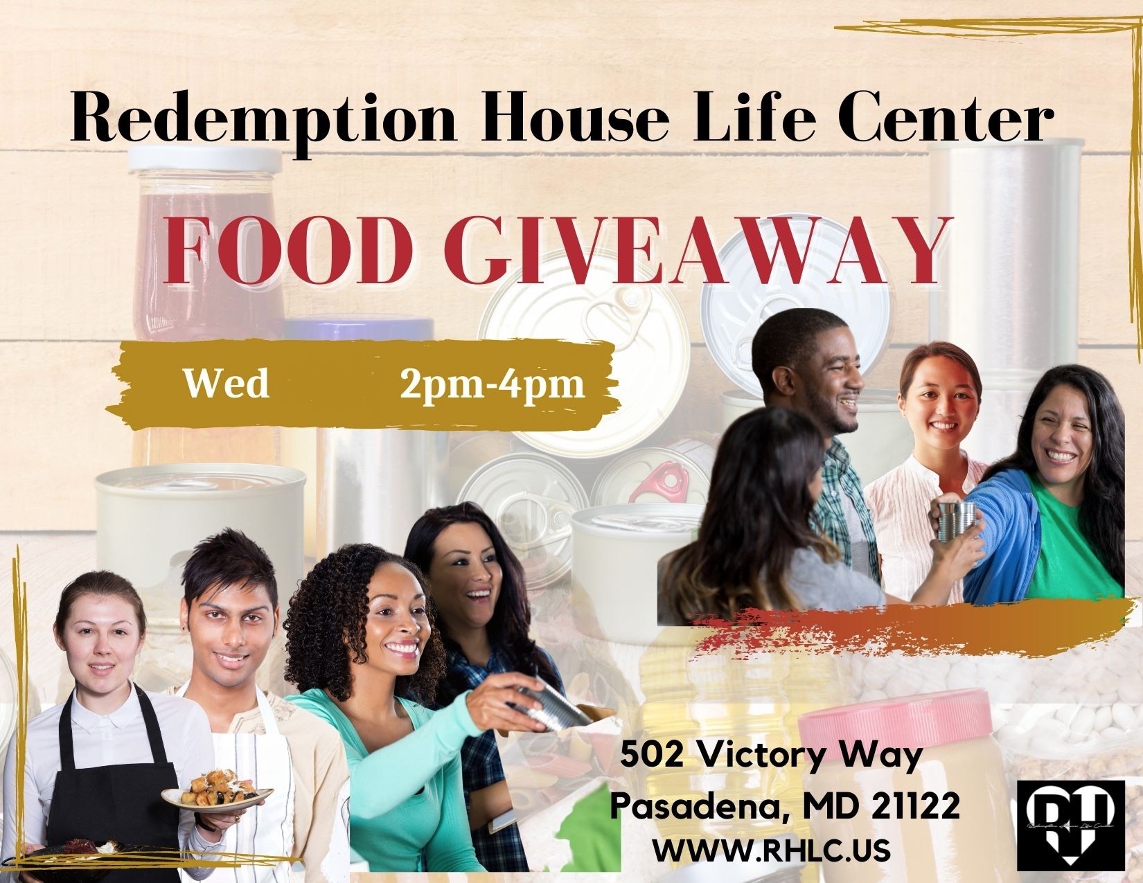 food ministry wed only